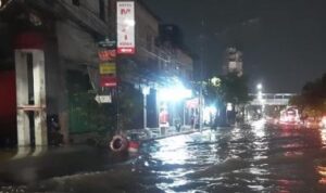 Hujan deras Jakarta